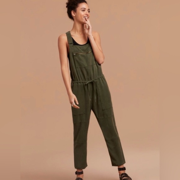 Wilfred Pants - Wilfred Free Valletta Overalls in Army Green Size XS